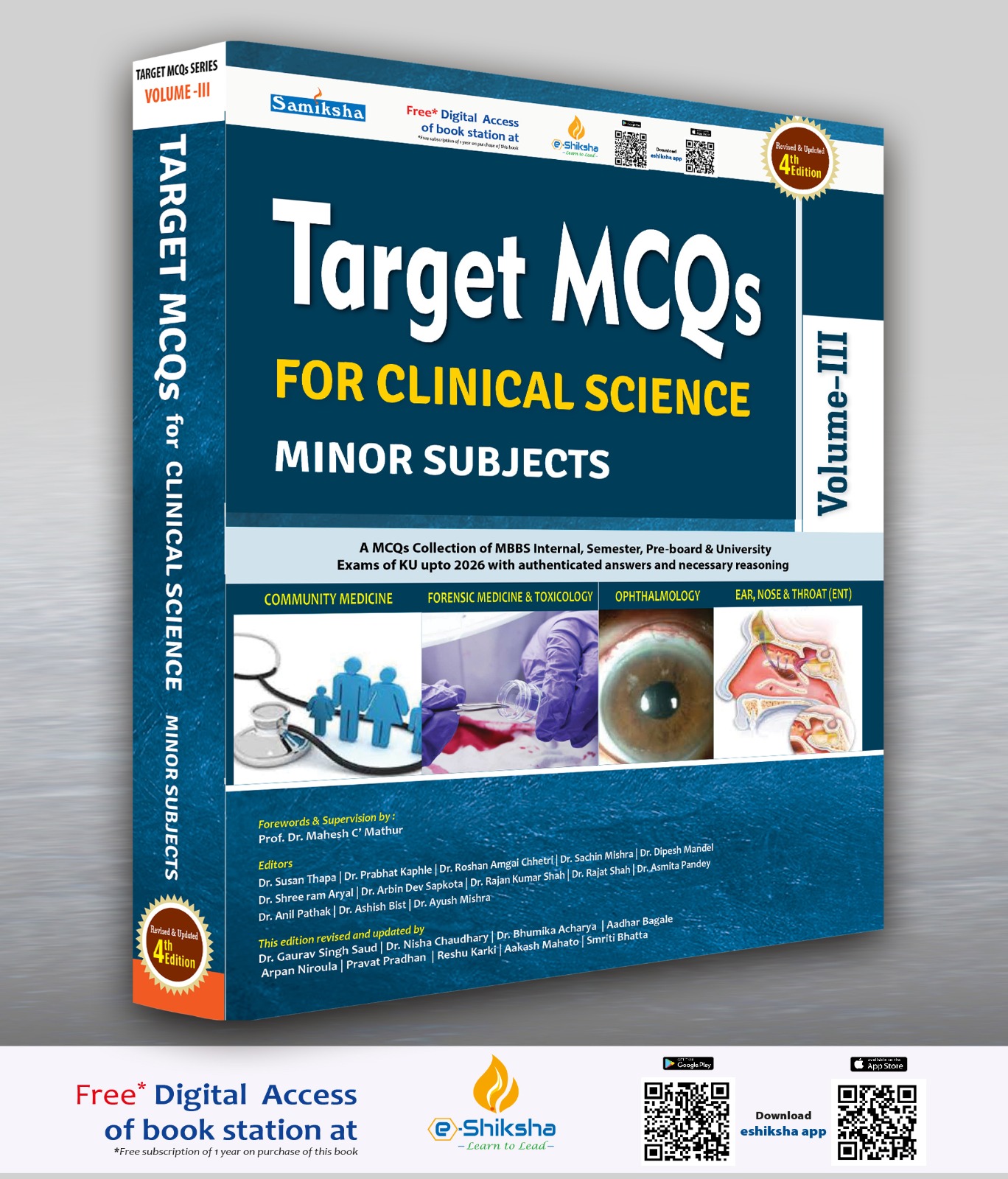 Target MCQs for Clinical Science Minor Subjects Vol 3